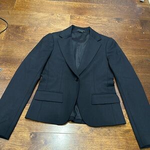 THEORY black fitted blazer
